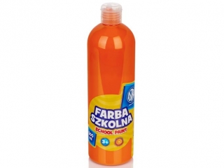 Farba szkolna ASTRA 500ml - pomara�czowa