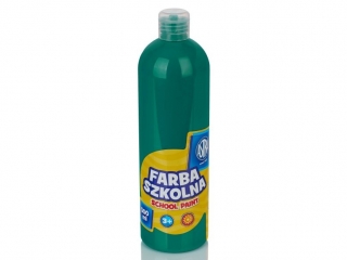 Farba szkolna ASTRA 500ml - szmaragdowa