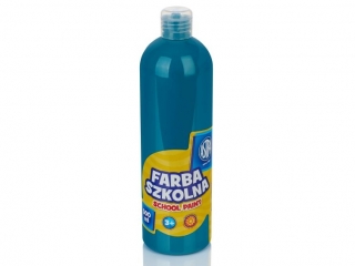 Farba szkolna ASTRA 500ml - turkusowa