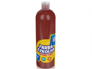 Farba szkolna ASTRA 500ml - br�zowa