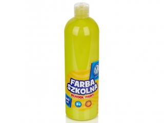 Farba szkolna ASTRA 500ml - cytrynowa