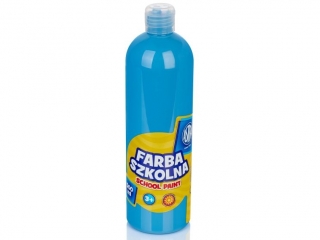 Farba szkolna ASTRA 500ml - niebieska