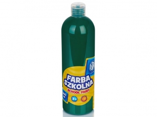 Farba szkolna ASTRA 500ml - zielona ciemna