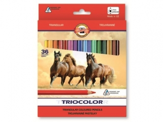 Kredki KOH-I-NOOR Triocolor 36 kolor�w