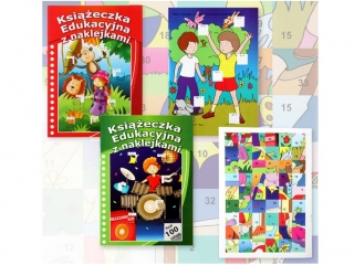 Ksi��eczka PENWORD Edukacyjna z naklejkami