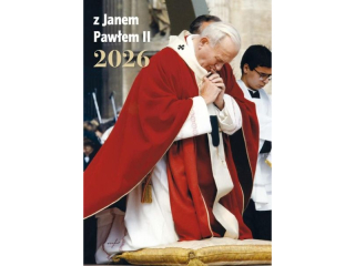 Kalendarz ścienny DIEC A4 Jan Paweł II na każdy dzień 2026