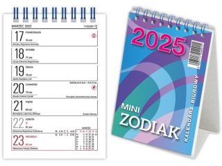 Kalendarz biurkowy TELEGRAPH Zodiak 2025