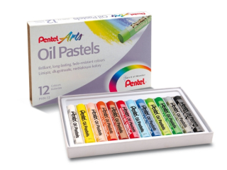 Pastele olejne PENTEL PHN12 12 kolor�w HURT