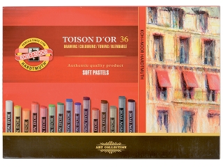 Pastele suche KOH-I-NOOR Toison D'or 36 kolor�w (8515)