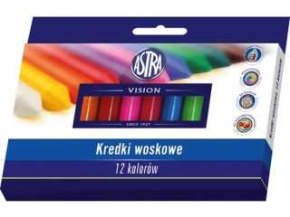 Kredki woskowe 12 kolor�w Vision