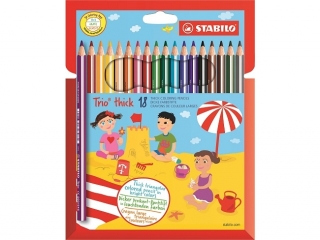 Kredki Grube STABILO Trio 18 kolor�w (203/18-02)