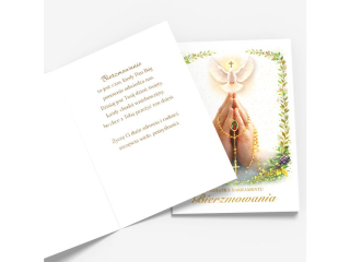 Kartki karnet DELTA WB1 Bierzmowanie