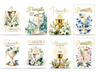 Kartki karnet DELTA WB1K Komunia