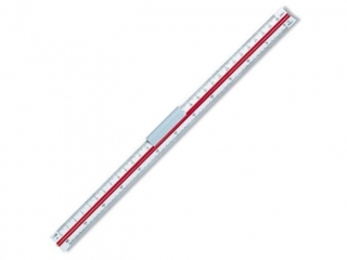 Linijka tr�jboczna KOH-I-NOOR 30cm skal�wka 603 Geodezyjna