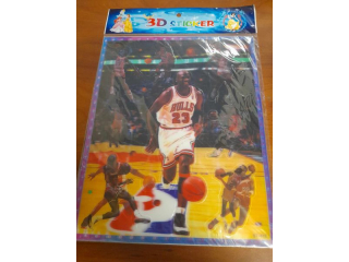 Naklejka POL RB 142 3D Koszyk�wka A4