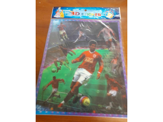 Naklejka POL RB 142 3D Pi�ka No�na Ronaldo A4