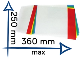 Okładka na zeszyt B5 regulowana nr03 250x360mm