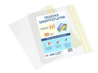 Okładka samoprzylepna A4 Fol-Plast max: 330x520mm