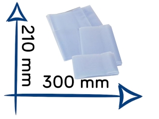 Okładka na zeszyt A5 nr14 210x300mm - przeźroczyste