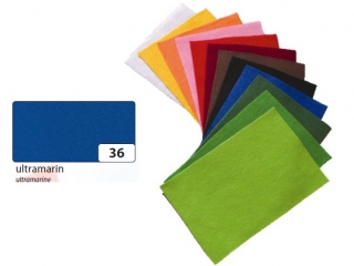 Filc FOLIA 20x30cm - ultramaryna