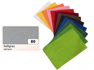 Filc FOLIA 20x30cm - szary