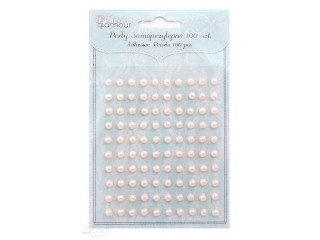 Per�y samoprzylepne DPCRAFT 5mm 100 szt. - Cream