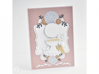 Per�y samoprzylepne DPCRAFT 5mm 100 szt. - Cream