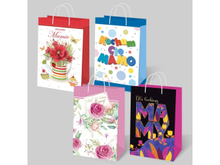 Torebka lakier.15*19cm DEL  TM Dzie� Matki