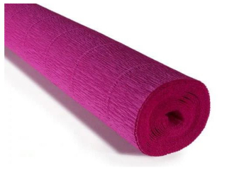 Krepina Włoska Cartotecnica Rossi 180g/m² 572 Biskupi, 50cm x 250cm