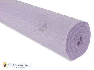 Krepina Woska Cartotecnica Rossi 180g/m² 592 Liliowy, 50cm x 250cm