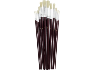 P�dzle artystyczne GRAND okr�g�e du�e (582) 12-szt.