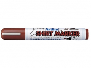 Marker permanentny do T-shirt�w TOMA - br�zowy