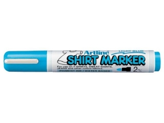 Marker permanentny do T-shirt�w TOMA - jasny niebieski