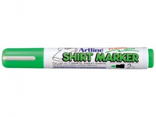 Marker permanentny do T-shirt�w TOMA - zielony fluo