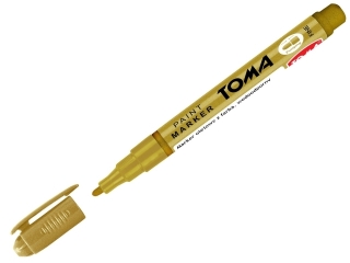 Marker olejowy TOMA 1, 5mm - z�oty
