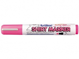 Marker permanentny do T-shirt�w TOMA - r�owy fluo