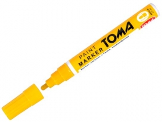 Marker olejowy TOMA fibrowa ko�c�wka 2, 5mm, ��ty