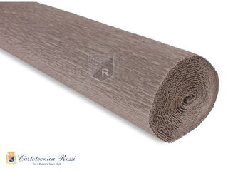Krepina W�oska Cartotecnica Rossi 180g/m² 604 Szary, 50cm x 250cm