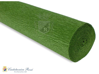 Krepina Woska Cartotecnica Rossi 180g/m² 591 Zielona trawiasta, 50cm x 250cm