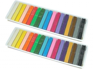 Plastelina 18 kolor�w ASTRA kwadratowa