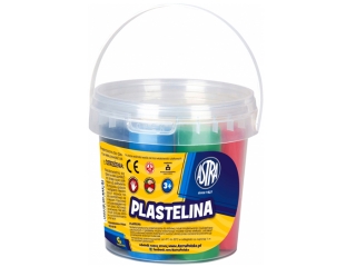 Plastelina 6 kolor�w ASTRA w wiaderku