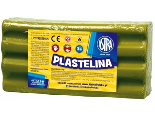 Plastelina ASTRA 1kg oliwkowa