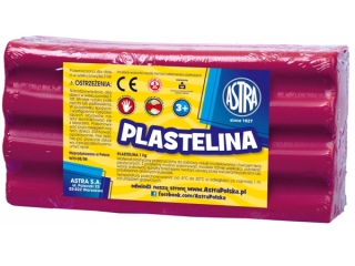 Plastelina ASTRA 1kg purpurowa