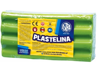 Plastelina ASTRA 1kg seledynowa