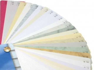 Karton wizyt�wkowy KRESKA W01 A4 20ark. 240g - kratka bia�y