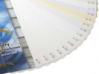 Karton wizyt�wkowy KRESKA W01 A4 20ark. 240g - kratka bia�y