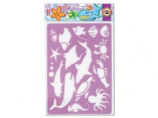 Szablon KOH-I-NOOR 27x20 cm - Ocean