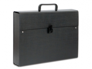 Teczka z r�czk� PENAMTE A4 Maxi Plus - czarna
