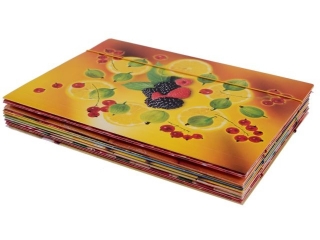 Teczka z gumk� A4 KRESKA (ow)