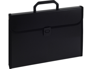 Teczka z przek�adkami EAGLE 9112A - czarna z r�czk�